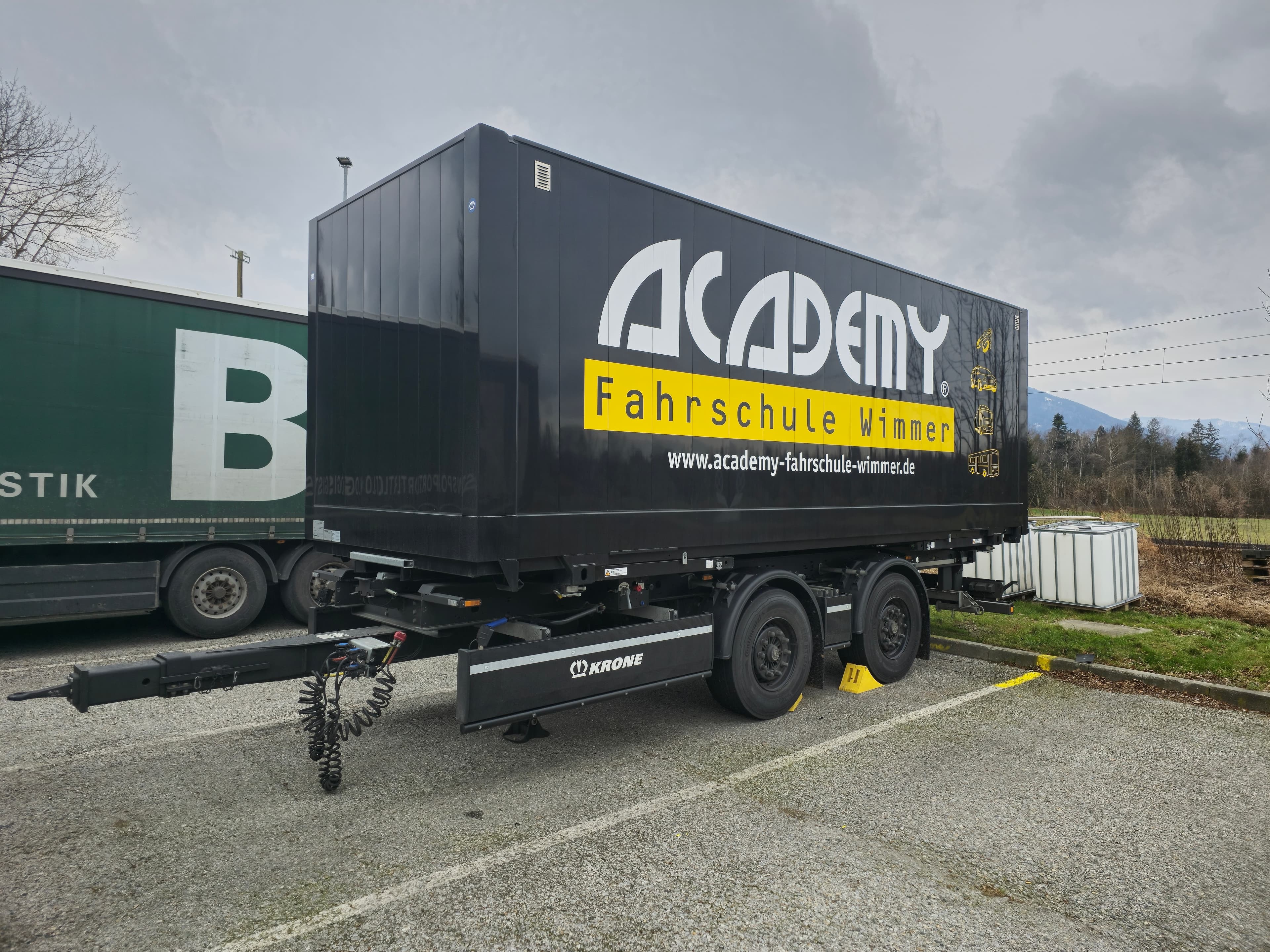 Krone Zentralachsanhänger